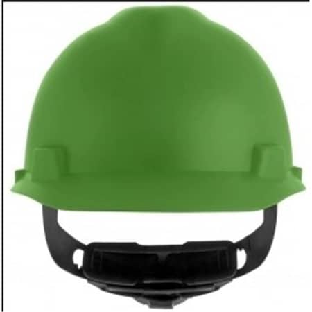 Msa Safety Fas-Trac Suspension FT3 V-Gard Hard HatMatte Green 454-10203085
